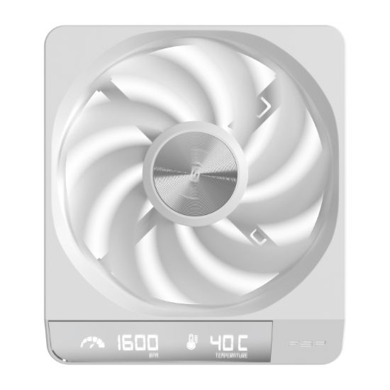 Picture of FSP ZENFAN 120mm PWM Smart Fan - White