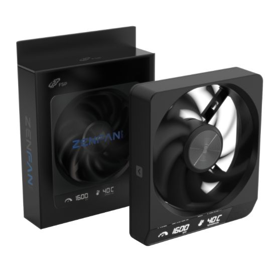 Picture of FSP ZENFAN 120mm PWM Smart Fan - Black