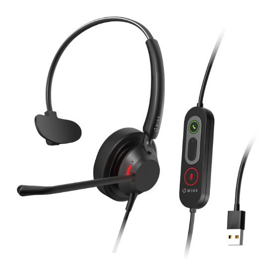Picture of WINX CALL Pro 2 Mono AI Noise Cancelling Headset