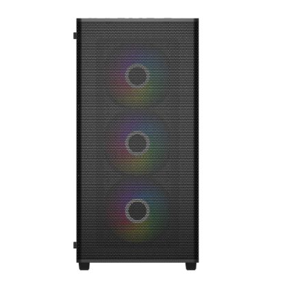 Picture of FSP M220 ATX Mid Tower Gaming Chassis - Black