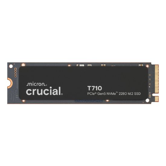 Picture of Crucial T710 4TB M.2 NVMe Gen5 NAND SSD