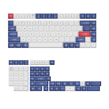 Picture of Keychron Double-Shot PBT OSA Keycap Set - Blue and White