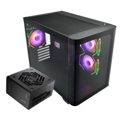 Picture of FSP S380 M-ATX ARGB Gaming Chassis and VITA GM 750W Power Supply Bundle
