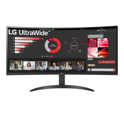 Picture of LG UltraWide 34" QHD VA Curved Monitor 100Hz