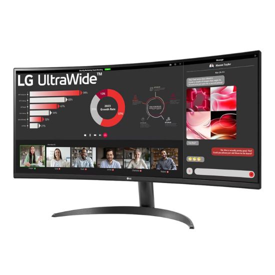 Picture of LG UltraWide 34" QHD VA Curved Monitor 100Hz