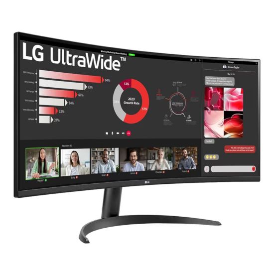 Picture of LG UltraWide 34" QHD VA Curved Monitor 100Hz