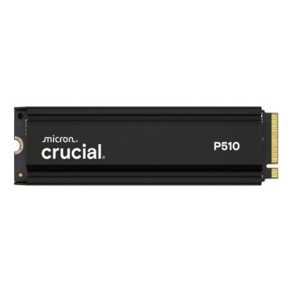 Picture of Crucial P510 2TB M.2 Gen5 with Heatsink NVMe 3D NAND SSD