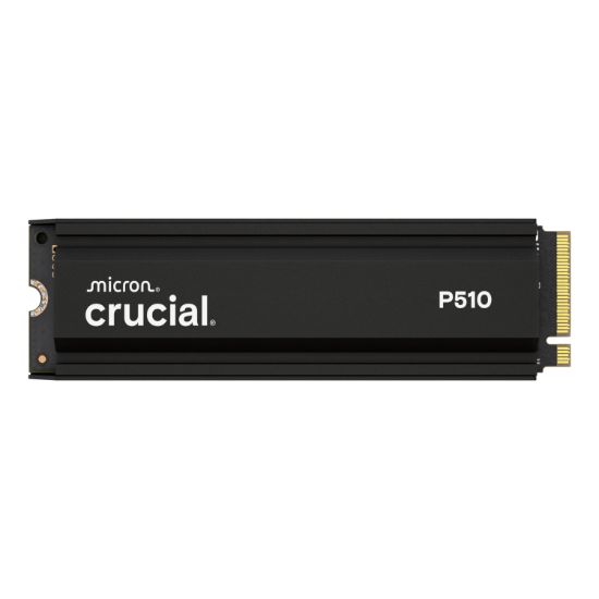 Picture of Crucial P510 1TB M.2 Gen5 with Heatsink NVMe 3D NAND SSD