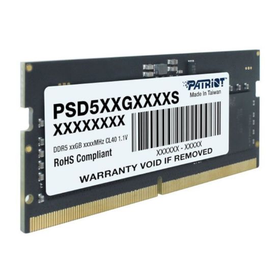 Picture of Patriot Signature Line 16GB 5600MHz DDR5 SODIMM Notebook Memory