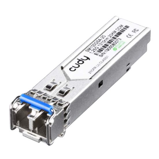 Picture of Cudy SM100GSA-20 Single Mode 1.25Gb/s SFP Module
