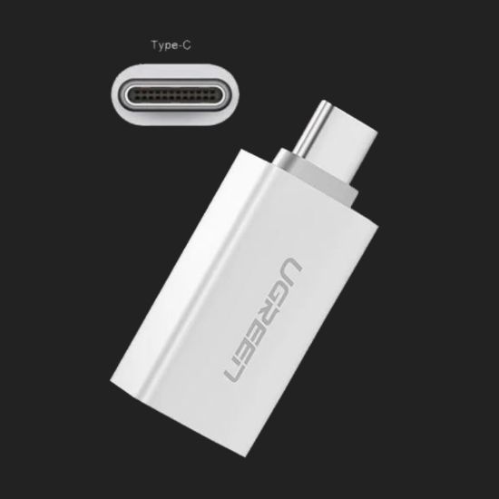 Picture of UGREEN US173 USB-A to USB Type-C Adapter - White