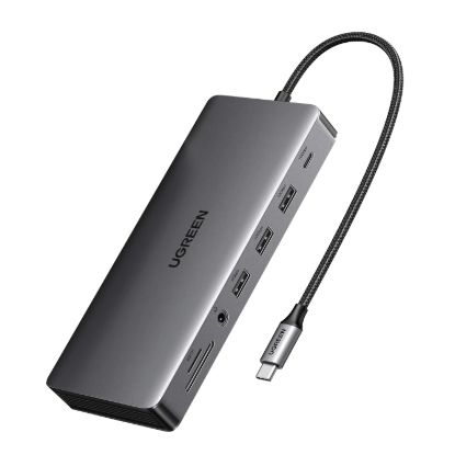 Picture of UGREEN CM681 Revodok Pro 13-in-1 USB Type-C HDMI and DisplayPort Docking Station