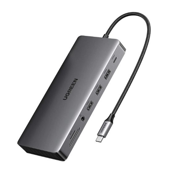 Picture of UGREEN CM681 Revodok Pro 13-in-1 USB Type-C HDMI and DisplayPort Docking Station