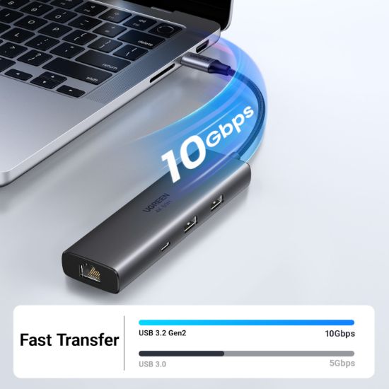 Picture of UGREEN CM512 6-in-1 USB Type-C Docking Station