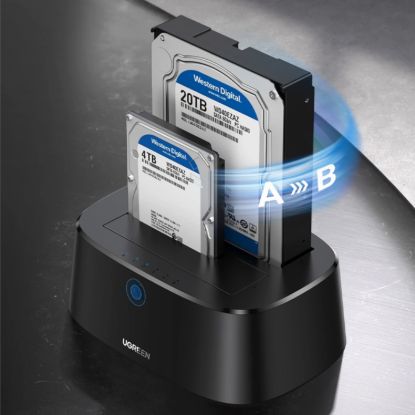 Picture of UGREEN CM198 3.5/2.5 inch SATA HDD/SDD USB3.0 Docking Station