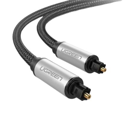 Picture of UGREEN AV108 Male to Male Toslink Optical Audio Cable 2m–Grey