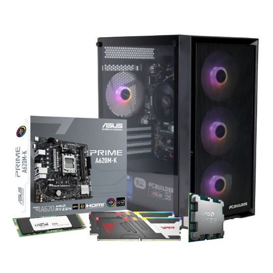 Picture of PCBuilder Ryzen 5 8600G WARDEN Windows 11 Gaming PC