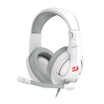 Picture of Redragon H211 CRONUS Surround Sound RGB Wired Gaming Headset – White
