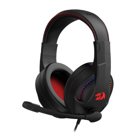 Picture of Redragon H211 CRONUS Surround Sound RGB Wired Gaming Headset - Black