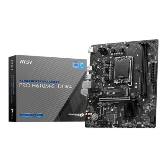 Picture of MSI H610M-S PRO LGA1700 M-ATX DDR4 Motherboard