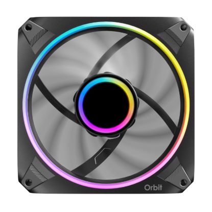Picture of Antec ORBIT PWM 120mm ARGB Fan 3 Pack - Black