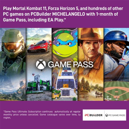 Picture of PCBuilder Ryzen 9 9900X MICHELANGELO Windows 11 Creator PC