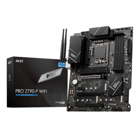 Picture of MSI PRO Z790-P WIFI Motherboard – Intel Z790, Wi-Fi 6E, DDR5, ATX
