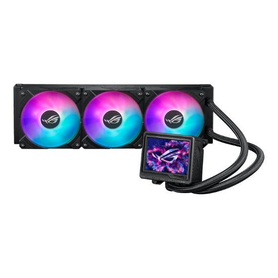 Picture of Asus ROG Ryujin III ARGB AIO Liquid Cooler - 3.5" LCD Display