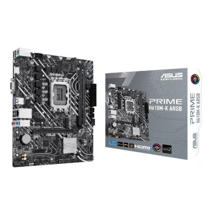 Picture of Asus PRIME H610M-R DDR5 LGA1700 Micro-ATX Motherboard