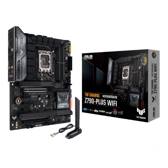 Picture of Asus TUF Gaming Z790-Plus Wi-Fi ATX Motherboard - Intel LGA1700, DDR5, PCIe 5.0. Wi-Fi 6E