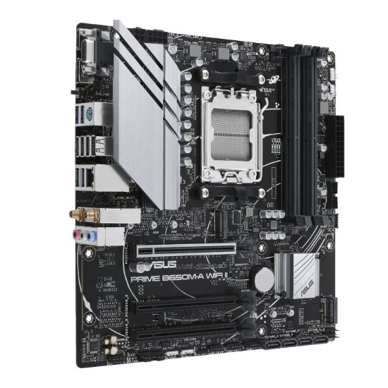 Picture of Asus PRIME B650M-A WIFI II M-ATX Gaming Motherboard