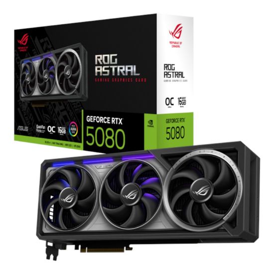 Picture of Asus ROG Astral GeForce RTX 5080 16GB GDDR7 OC Edition