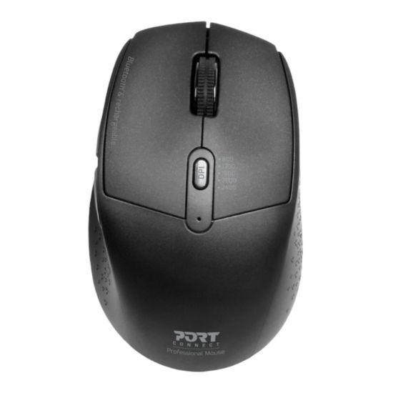 Picture of Port Connect 2.4GHz Wireless Bluetooth® Rechargeable Mouse PRO