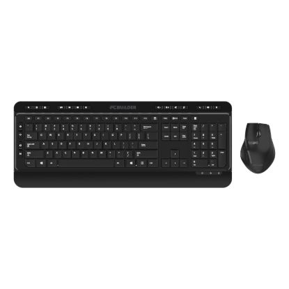 Picture of PCBuilder ALPHA Silent Wireless Keyboard and Mouse Combo
