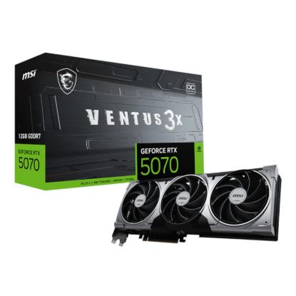 Picture of MSI GeForce RTX 5070 12GB VENTUS 3X OC Graphics Card - PCIe 5.0