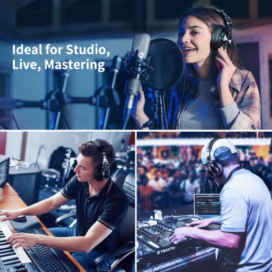 Picture of Oneodio Pro A71 Wired Headphones - Black