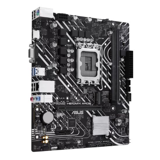 Picture of Asus PRIME H610M-K ARGB Intel LGA1700 M-ATX Motherboard