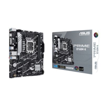 Picture of Asus PRIME B760M-K LGA1700 mATX Motherboard