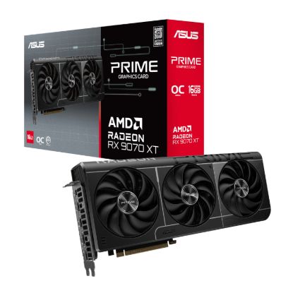Picture of Asus Prime Radeon RX9070 XT OC Edition 16GB GDDR6 Graphics Card
