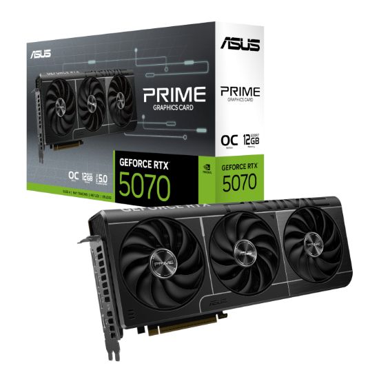 Picture of ASUS PRIME GeForce RTX™ 5070 12GB GDDR7 OC 12GB Graphics Card