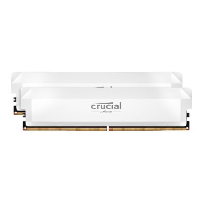 Picture of Crucial Pro DDR5-6000 64GB Overclocking Memory Kit - White