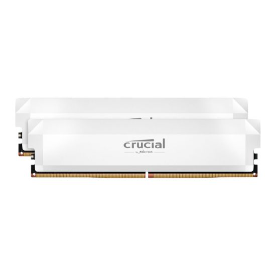 Picture of Crucial Pro DDR5-6000 64GB Overclocking Memory Kit - White