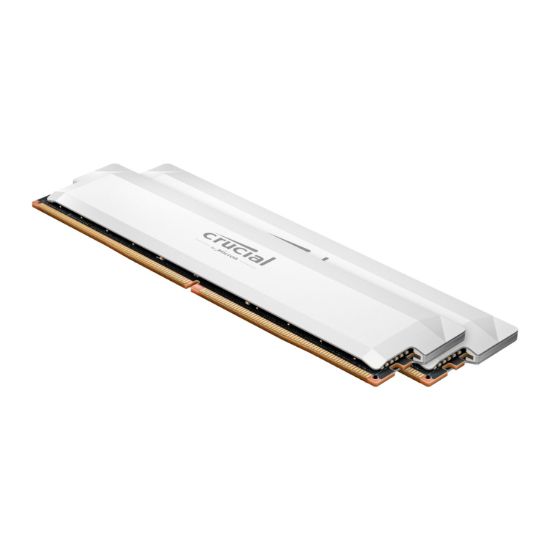 Picture of Crucial Pro DDR5-6000 64GB Overclocking Memory Kit - White