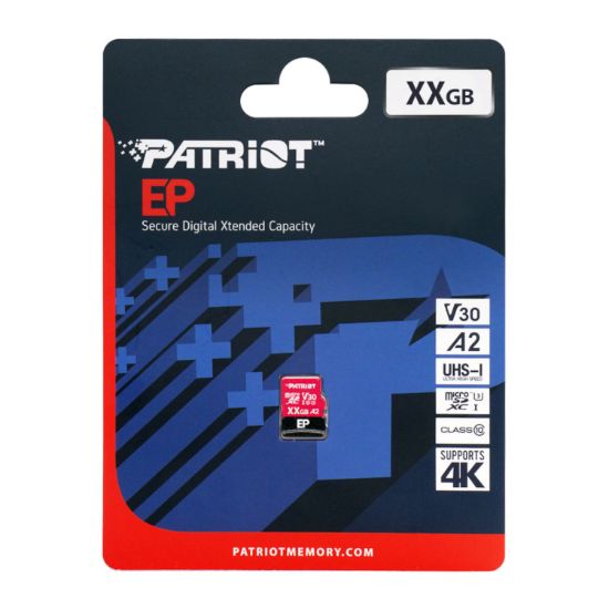 Picture of Patriot EP V30 A2 512GB Micro SDXC Memory Card (Without Adapter)