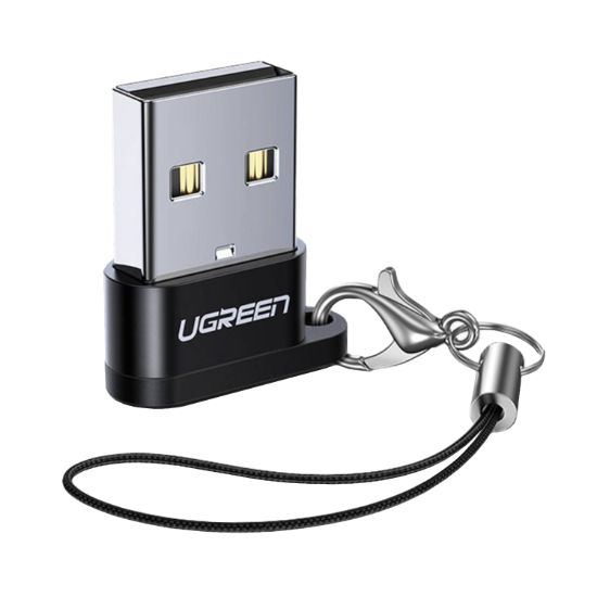 Picture of UGREEN USB A Male to USB Type-C Female Adapter (Black)