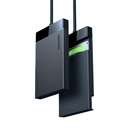 Picture of UGREEN USB 3.0 to 2.5” SATA Hard Drive Enclosure (Non-Detachable Cable)