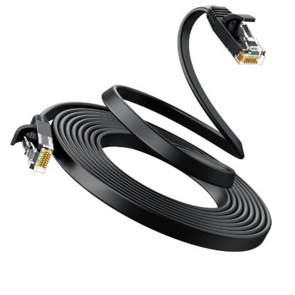Picture of UGREEN NW102 Cat6 U/UTP Flat Ethernet Cable 1m - Black