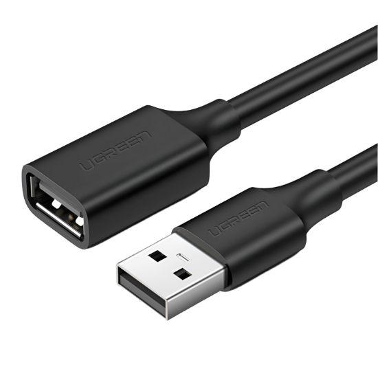 Picture of UGREEN USB 2.0 Extension Cable – Male to Female, 480Mbps Data Transfer - 1.5m
