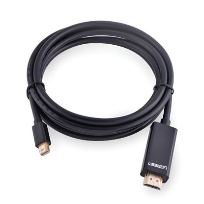 Picture of UGREEN Mini DisplayPort Male to 4K@30Hz HDMI Cable 1.5m - Black
