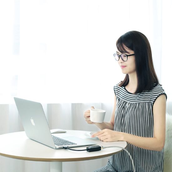 Picture of UGREEN CM111 USB3.0 to RJ5 Gigabit Ethernet Adapter - Black